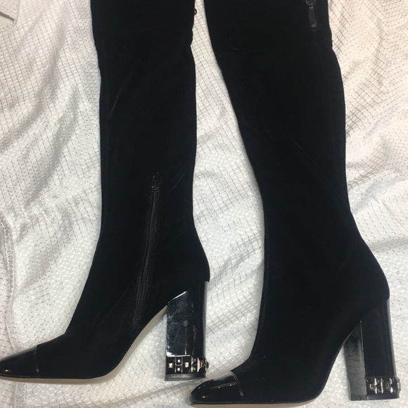 Guess Suede like over the knee boots - Picture 2 of 5
